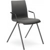 LD SEATING Konferenčná stolička EVO 011-N5,BR antracitová podnož