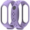 Xiaomi Mi Band 3/4 náhradný náramok - Športový pastelový Farba: Fialová MBSCZ-4SPTFL