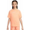Chlapčenské tričká Nike Boys Multi Dri-FIT Short-Sleeve Top - apricot agate/washed coral/white - Oranžový (XS)