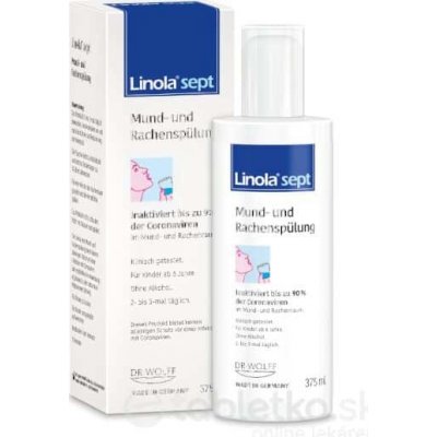 Linola sept Mund- und Rachenspülung 375 ml