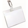 Visačka so štipcom horizontálna pootvorená DURABLE 90x60 mm 25ks