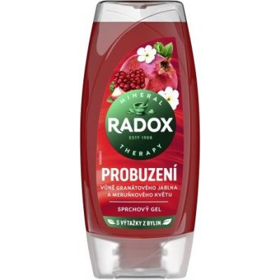 Radox Awakening Pomegranate And Apricot Blossom Shower Gel osviežujúci sprchovací gél 225 ml pre ženy
