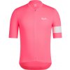 Rapha Core Ľahký pánsky cyklistický dres HIGH-VIS PINK/ WHITE Veľkosť: M