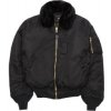 ALPHA INDUSTRIES Bunda B 15 - čierna (100107/03)