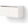 New Works Závesná skrinka Cabinet Low w. Doors, white