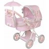 DeCuevas 85075 Skladací kočík pre bábiky so slnečníkom a taškou Sophie 2025 - 60 cm
