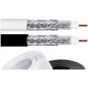Opticum Koaxiálny kábel štvorvrstvový RG6 4S, 120dB 100m, 7,2 mm