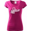 Florbal team - Dámske tričko Pure - 2XL ( Fuchsiová )