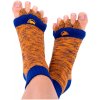 Adjustačné ponožky Happy feet - modro-oranžové Veľkosť: 39-42