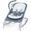 INGENUITY Lehátko masážne vibrujúce s melódiou Happy Belly™ Rock-to-Bounce – Chambray 0m+ do 9kg