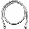 SAPHO SOFTFLEX hladká sprchová plastová hadica, 100cm, metalická strieborná / chróm 1208-05