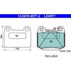 ATE Sada brzdových platničiek kotúčovej brzdy 13.0470-4977.2