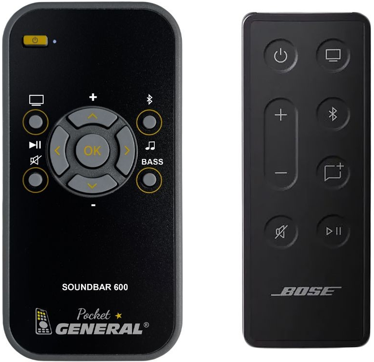Diaľkový ovládač General BOSE Smart SoundBar 600