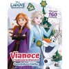 Samolepková knižka Vianoce v Ľadovom kráľovstve -