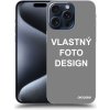 Picasee silikónové Apple iPhone 15 Pro Max - Vlastný design/motiv čierne