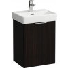 Skrinka pod umývadielko Laufen BASE 41,5x32,5x53 cm čierna H4021111102631