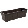 Nohel garden Truhlík samozavlažovací GARDENFLOR plastový hnedý 60cm