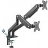 Polohovateľný držiak ULTRADESK BRANCH Double pre 2 monitory, 20KG, svorka a priechodka stol