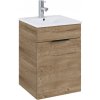 Elita Qubo Plus umývadlo so skrinkou 40.5 cm dub RE020400147050