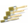 Schuller 4 dielna súprava plochých štetcov CREAM, mix PES / štetina, pozinkovaná spojka, veľ. 20, 30, 50, 60 mm