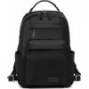 Štýlový dámsky batoh s priehradkou na laptop Miss Lulu - čierny
