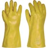 ČERVA STANDARD PVC 35CM CHEMICKÉ PRACOVNÉ RUKAVICE POVRSTVENÉ ŽLTÉ 0110001670 - 10/XL