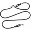 CURLI Vodítko pre psov Vario Comfort Black S