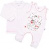 Dojčenská súpravička New Baby Mouse biela 80 (9-12m)