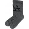 Ponožky Devold Hiking Merino Medium Sock Veľkosť ponožiek: 41-43 / Farba: sivá