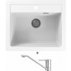 Alveus ATROX 30 white 11 + Deante CORIO BFC 060M chróm