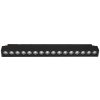 Lineárne lištové LED svietidlo MAGNETIC 14W, CCT, 48V, 30° 43x22x292mm VT-3614 (V-TAC)