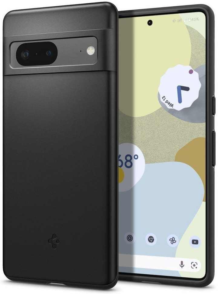 Púzdro Spigen Thin Fit pro Google Pixel 7 čierne