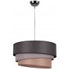 Duolla | Duolla - Luster na lanku TRIO 1xE27/40W/230V pr. 45 cm antracit/šedá/hnedá | DU8314