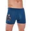 Pánske boxerky Cornette Tattoo 280/232 Motorcy - Modrá / XL