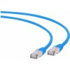 Gembird PP6A-LSZHCU-B-1.5M RJ45, cat. 6A, FTP, LSZH, 1.5m, modrý