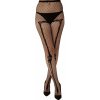 pančuchy PAMELA MANN - Skeleton Bone Net - Black - PM1115