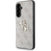 Guess PU 4G Metal Logo zadný kryt pre Samsung Galaxy A36 Pink