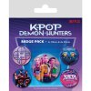 Odznaky set KPop Demon Hunters