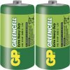 Zinko-chloridová batéria GP Greencell R14 (C), 2ks 71057 1012312000