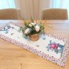 EVENIT Veľkonočný behúň šera 40x100cm 004V Zajkovia Bavlna/polyester 30x100 cm