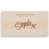 Revolution X Soph Mini paletka očných tieňov 8,8 g