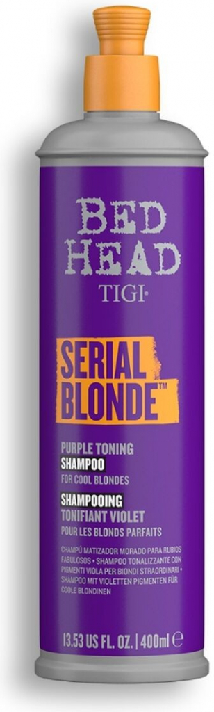 Tigi Bed Head Dumb Blonde Purple Toning Shampoo 400 ml