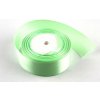 Stuha saténová 4cm x 23m SV. ZELENÁ