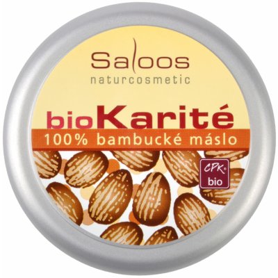 Saloos Bio Karité balzam 100% bambucké maslo 19ml