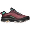 Dámska outdoorová obuv Merrell, MOAB SPEED W Vínová,Tyrkysová,tmavo sivá, 37.5 EU