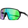cyklistické okuliare HORSEFEATHERS ARCHIE BIKE SUNGLASSES Black/Mirror Green