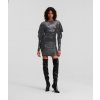 Karl Lagerfeld Sequin Dress šedá