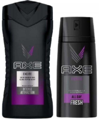 Axe Excite deospray 150 ml + sprchový gél 400 ml darčeková sada
