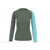 Karpos DINAMICO MERINO dámske tričko, Thyme/Aqua Ski Veľkosť: M