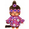 Monchhichi 252893 Opica Dievčatko v kvetinových šatách Flower Power 20cm